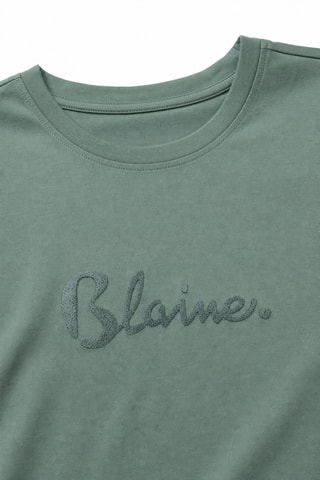 T-shirt - Zeegroen