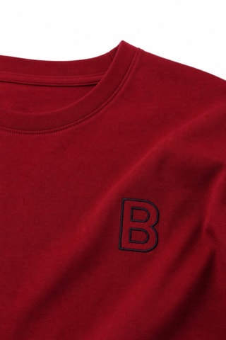 T-shirt - Bordeauxrood