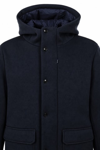 Parka met Capuchon - Marineblauw