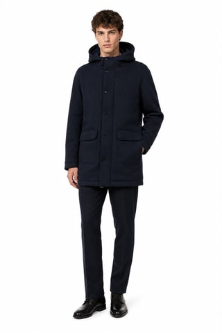 Parka met Capuchon - Marineblauw