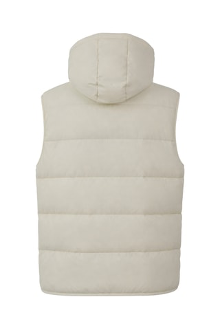 Bodywarmer Jas met Capuchon - Ecru