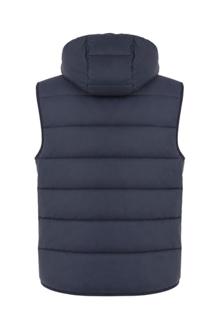 Bodywarmer Jas met Capuchon - Donkerblauw