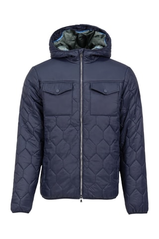 Doudoune à capuche - Bleu marine