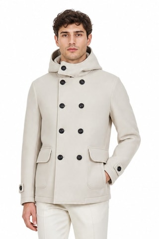 Veste à capuche - Taupe