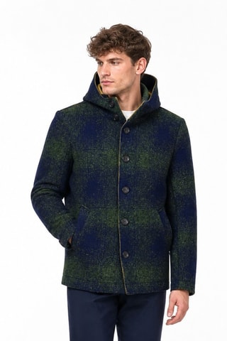 Veste à capuche - Vert foncé