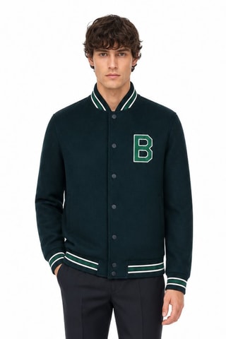 Teddy en laine - Vert foncé