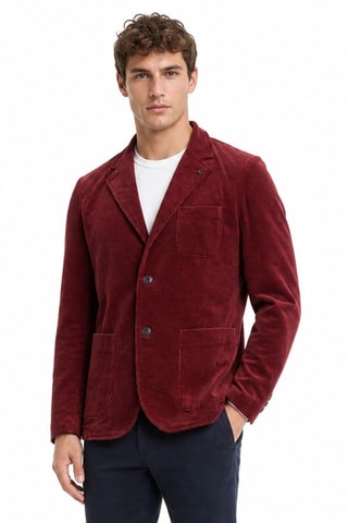 Veste en velours - Bordeaux