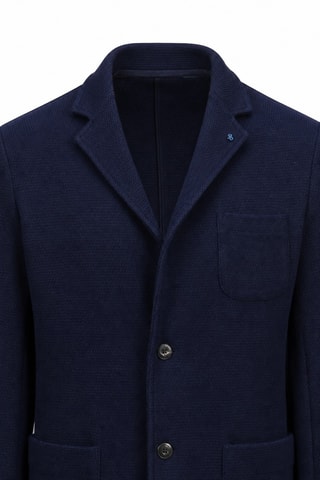 Veste en laine - Bleu marine