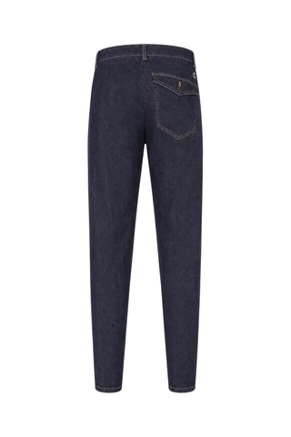 Pantalon carotte en jean - Bleu marine