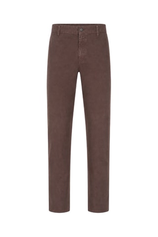 Pantalon regular - Marron