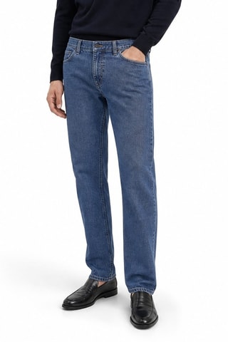 Jeans regular model- Blauw