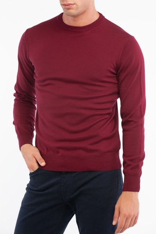 Pull en laine - Bordeaux - Harmont & Blaine Jeans