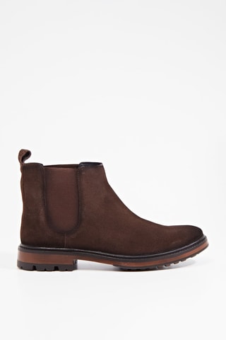 Boots Chelsea en nubuck - Marron - Harmont & Blaine Jeans