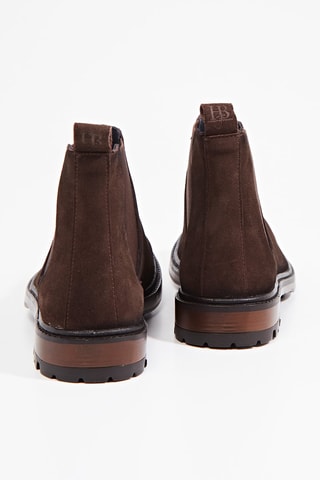 Boots Chelsea en nubuck - Marron - Harmont & Blaine Jeans