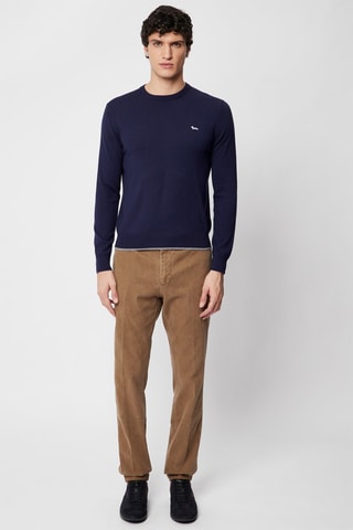Pull en laine - Bleu - Harmont & Blaine