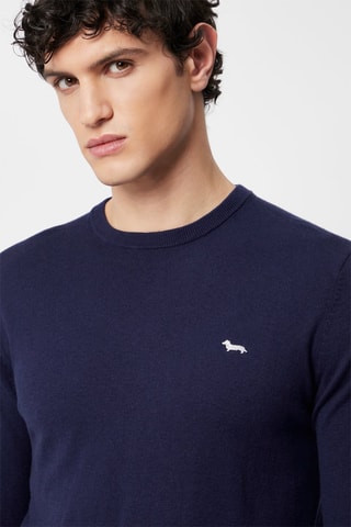 Pull en laine - Bleu - Harmont & Blaine