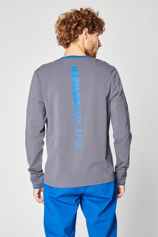Sweat - Gris chiné  - Harmont & Blaine