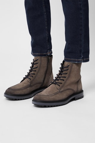 Boots en nubuck - Anthracite - Harmont & Blaine Jeans