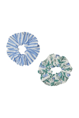 2 chouchous Celestin - Bleu clair et vert - MASQUE INCOHERENCE