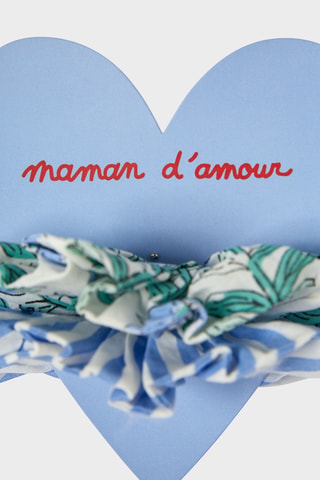 2 chouchous Celestin - Bleu clair et vert - MASQUE INCOHERENCE