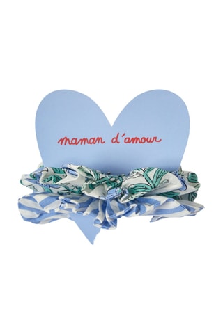2 chouchous Celestin - Bleu clair et vert - MASQUE INCOHERENCE