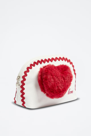 Trousse et porte-monnaie Cole - Rose poudré - MASQUE INCOHERENCE