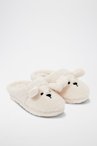 Pantoffels Meline - Ecru