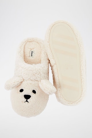 Pantoffels Meline - Ecru