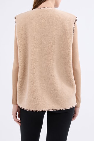 Gilet sans manches Marilou - Beige