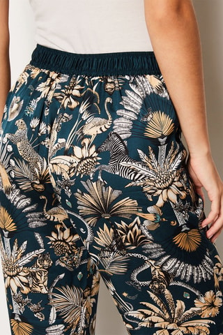 Pantalon Wilde - Vert foncé et doré