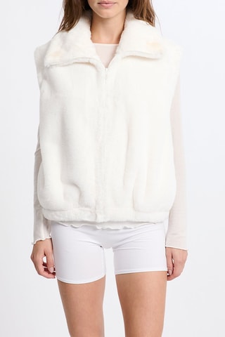 Veste sans manches Lalma - Ecru