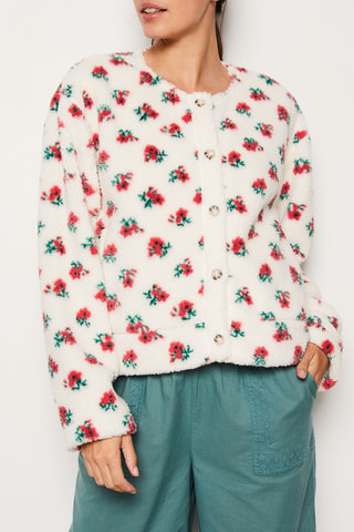Veste Willan - Blanc et rouge - Etam