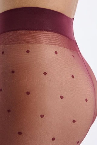 Collant - 15 denari - Bordeaux