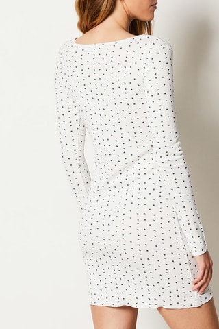 Camicia da notte Wildy - Ecrù