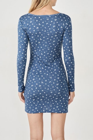 Camicia da notte Bethany - Blu