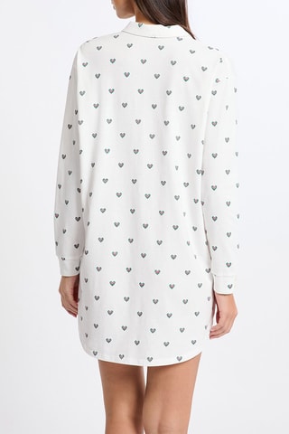 Camicia da notte Pialina - Ecrù