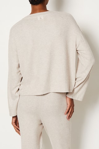 Sweat de pyjama Lisanne - Taupe chiné