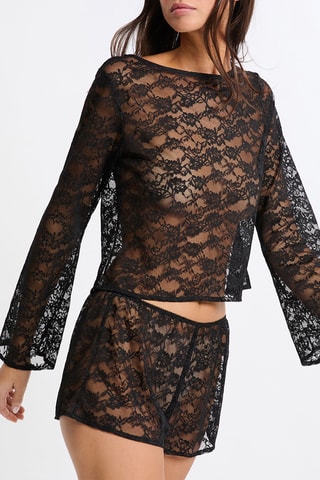 Top pigiama Vertige - Nero