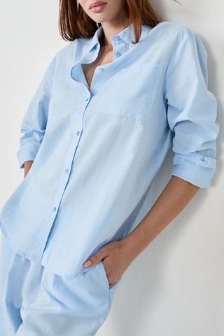 Camicia pigiama Danyel - Celeste