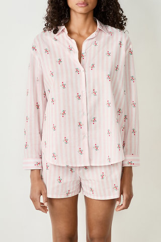 Pyjamablouse Raya - Roze