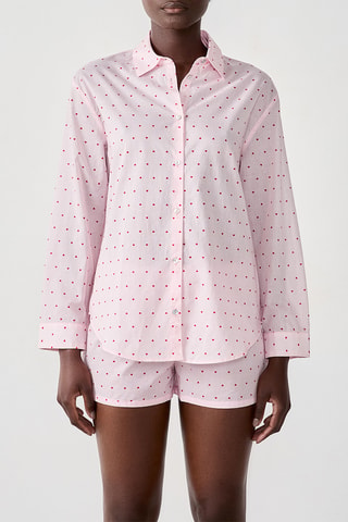 Pyjamablouse Raya - Roze