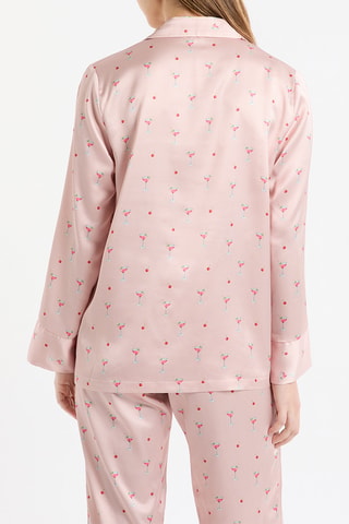 Chemise de pyjama Drinke - Ciel et vert clair - MASQUE INCOHERENCE