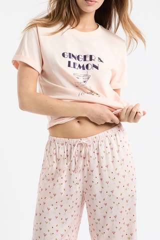 T-shirt pigiama Ginger - Rosa