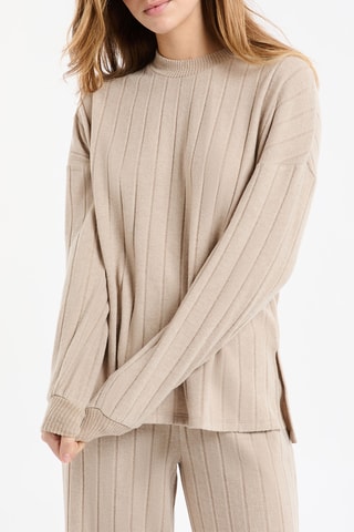 Sweat de pyjama Joska - Taupe