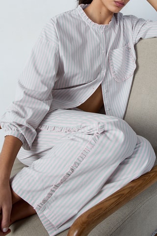 Camicia pigiama Poety - Verde acqua