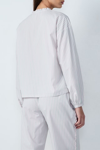 Camicia pigiama Poety - Verde acqua