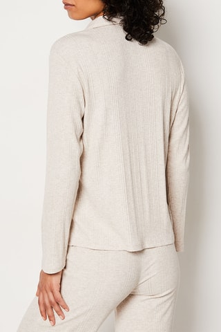 Chemisier de pyjama Coly - Beige - MASQUE INCOHERENCE