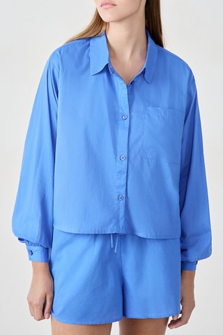 Pyjamablouse Seano - Blauw