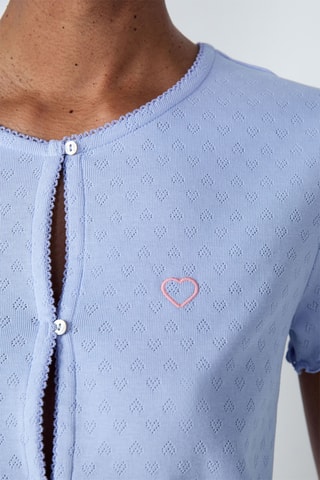 Pyjamablouse Pollin - Paars