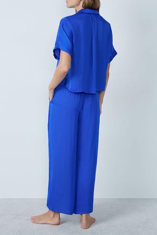 Pyjamablouse Bluesa - Koningsblauw